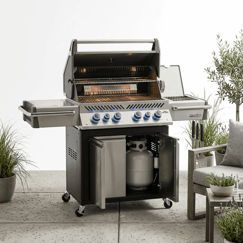 4-Burner Gas BBQ Grill