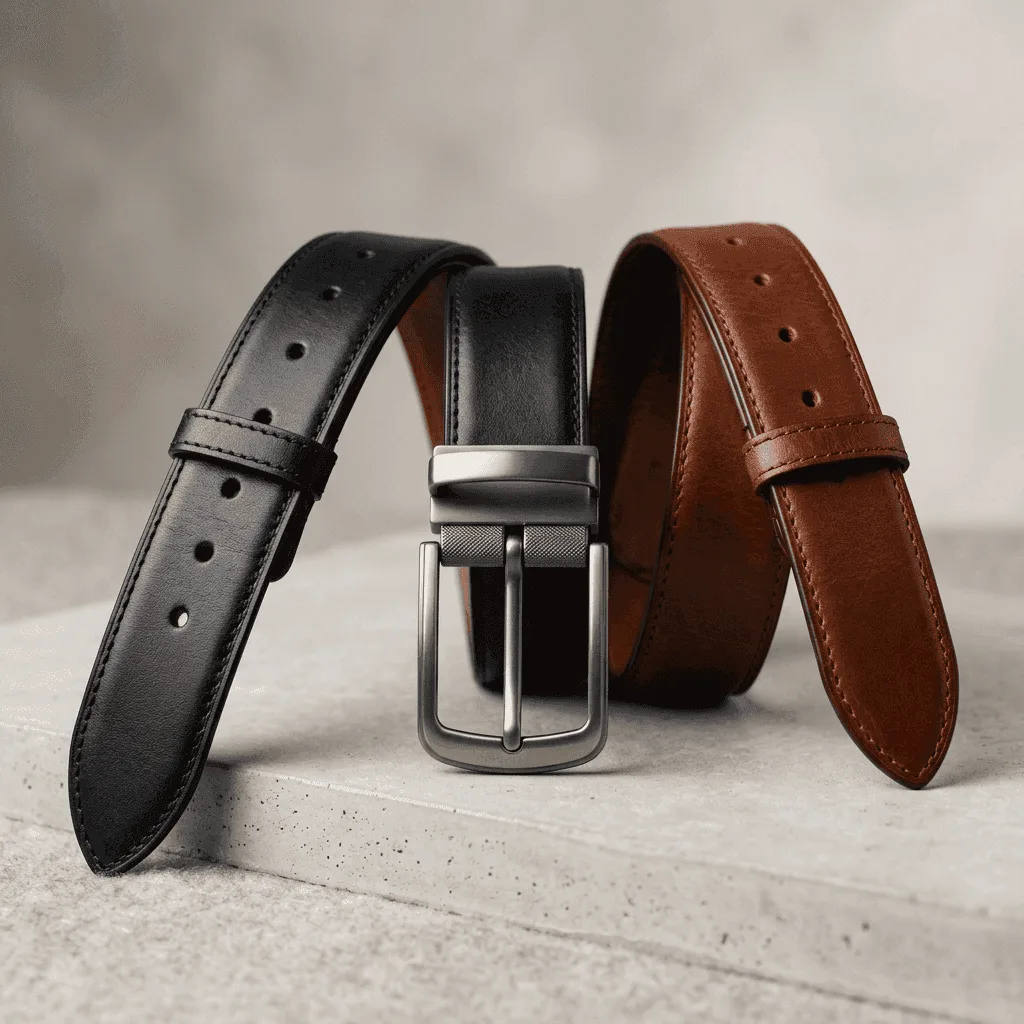 Reversible Leather Belt