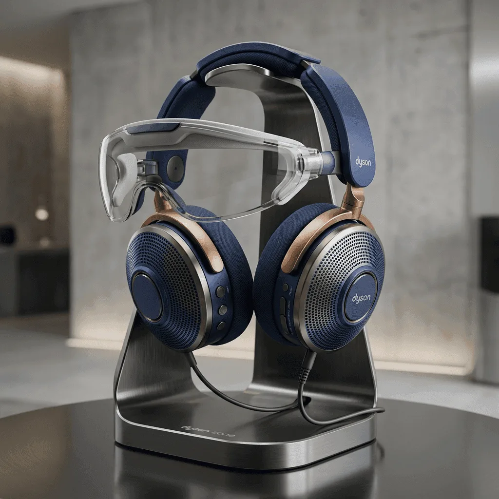 Dyson Zone Air Purifying Headphones - Absolute Black