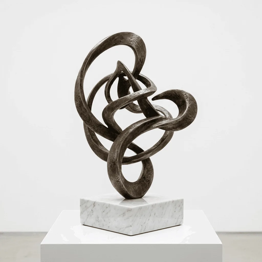 Modern Bronze Sculpture