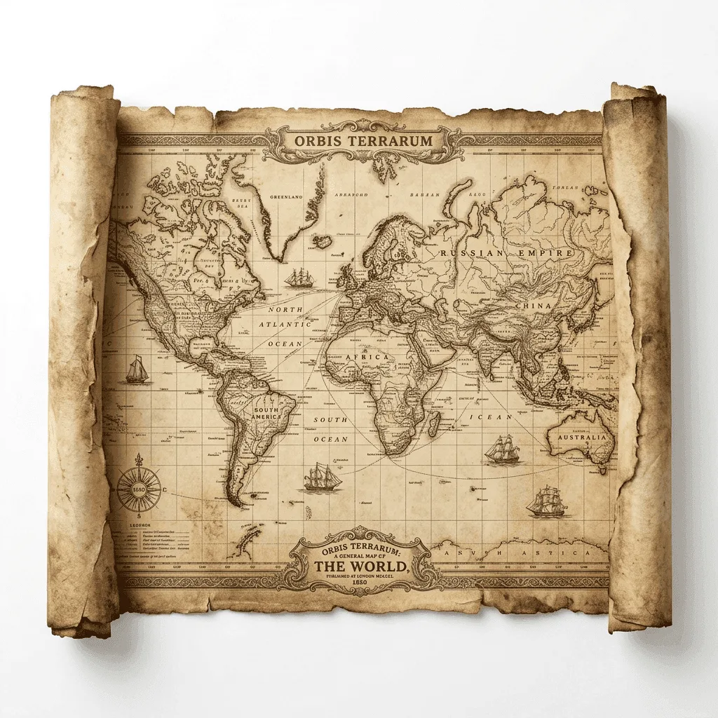 Antique Map 1850